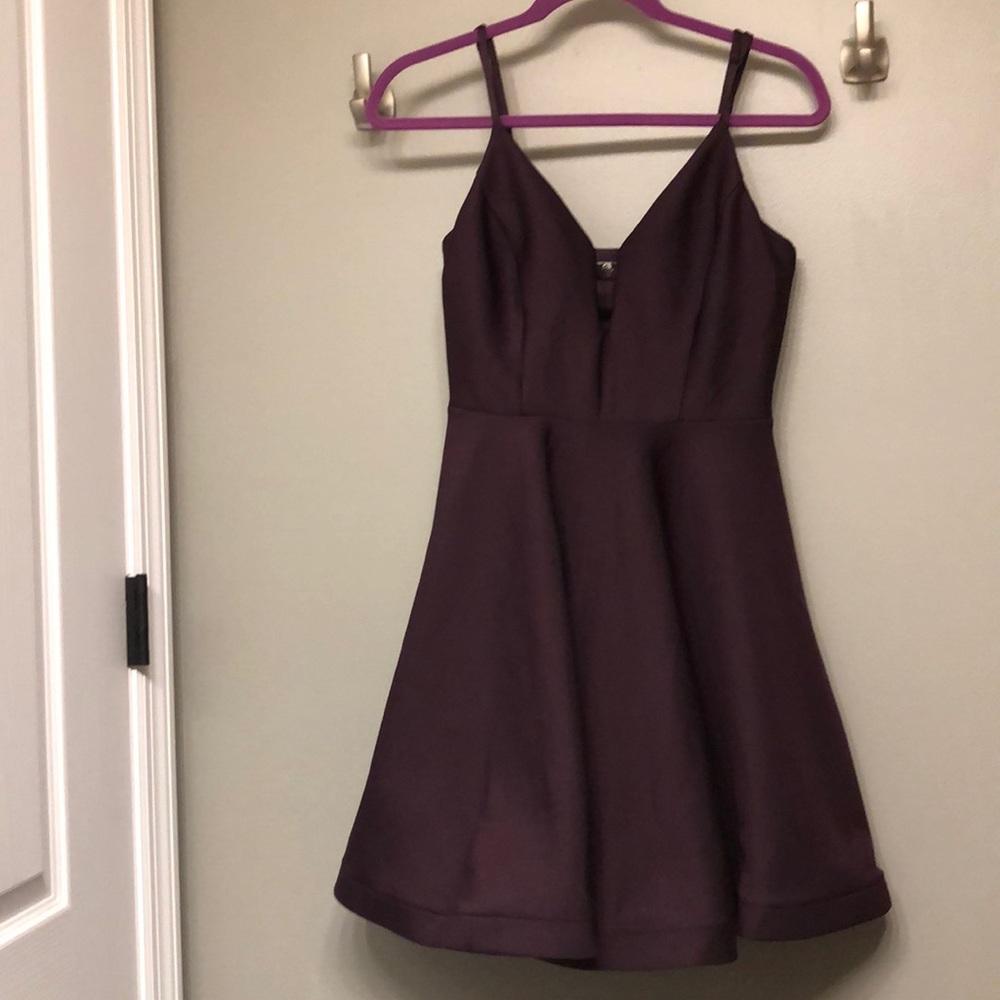 Plum dress